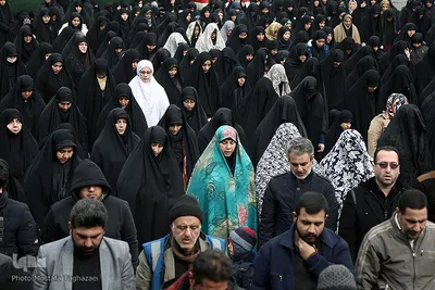 تجمع عزاداران فاطمی در میدان فاطمی