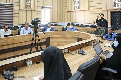 نشست خبری حجت الاسلام علیرضا نجیمی مدیرکل تبلیغات اسلامی استان یزد‎‎