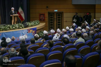تودیع حجت‌الاسلام محمدحسن اختری، دبیر کل سابق و معارفه رضا رمضانی، دبیرکل جدید مجمع جهانی اهل بیت