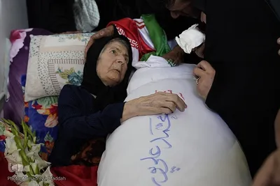 مراسم وداع و تشییع پیکر مادر شهید«محمد علیپور‎‎»