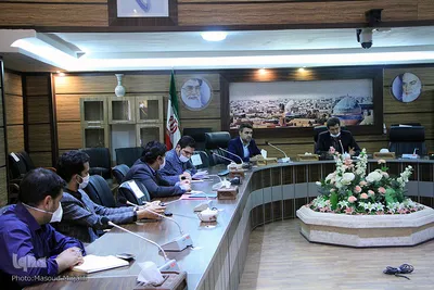 نشست خبری سید محمد رستگاری فرماندار شهرستان یزد
