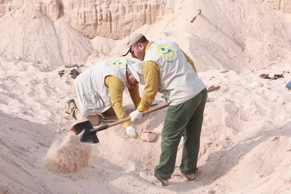 فتح مقبرة جماعية جديدة تعود لضحايا الإنتفاضة الشعبانية شمال النجف
