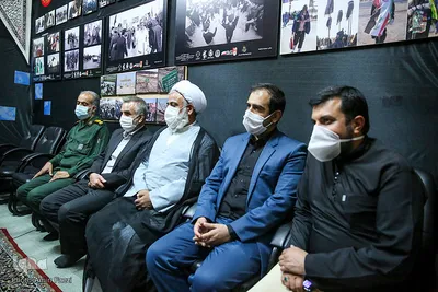 دیدار سردار دریادار علی فدوی جانشین فرمانده کل سپاه با آیت‌الله دژکام تولیت آستان مقدس حضرت شاهچراغ(ع)