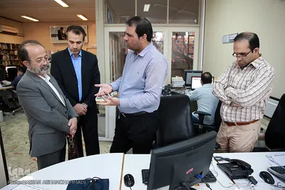 بازدید رضا طباطبایی شفیعی،سفیر ایران در بولیوی از تحریریه ایکنا