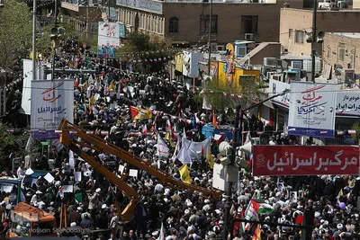 راهپیمایی روز قدس در قم 