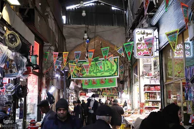 حال و هوای بازار تبریز در نیمه شعبان‎
