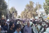 عکس | تشییع پیکر مطهر شهید «محمد میرشکاری» در کلاله