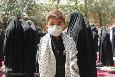 اقامه نماز ظهر عاشورا در قزوین‎‎