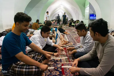 مراسم اعتکاف در مسجد جامع عتیق اصفهان