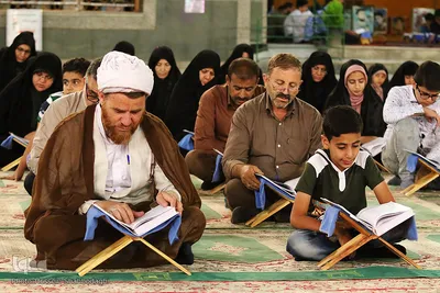 مراسم جز خوانی در آران و بیدگل