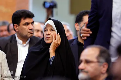 فاطمه هاشمی در همایش عبور از بحران و توسعه ایران