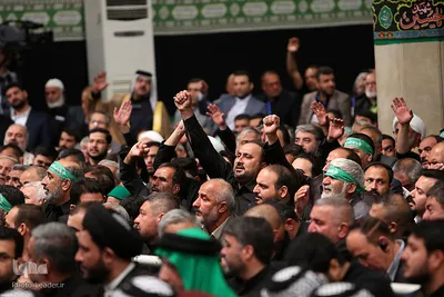 دیدار جمعی از موکب‌داران عراقی با رهبر انقلاب