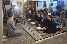 دیدار جامعه قرانی با خانواده شهید سپهبد قاسم سلیمانی
