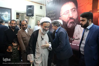 مراسم ترحیم مجاهد جانباز، شهید حجت الاسلام مهدی تقوی در هیات محبین الائمه(ع) تهران