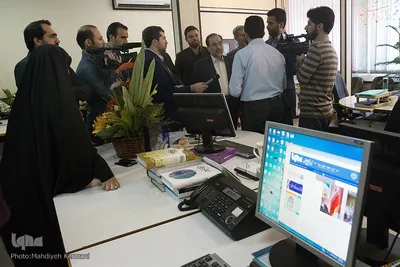 بازدید دبیر شورای عالی انقلاب فرهنگی از خبرگزاری ایکنا