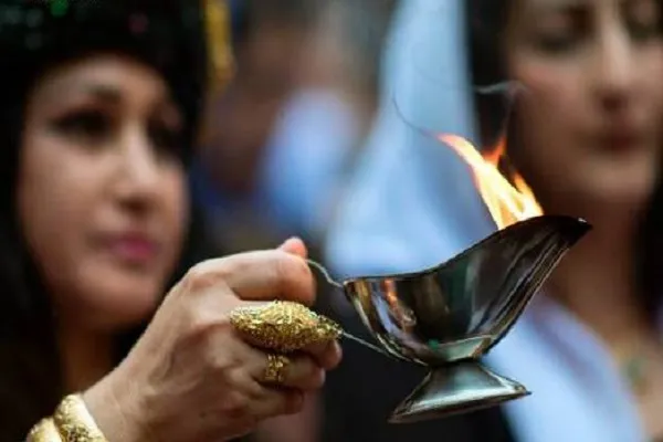 جشن سال نو ایزدی‌های عراق پس از دو سال ناآرامی