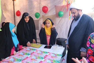 ایستگاه صلواتی گروه جهادی طلاب در سالروز ولادت‎
