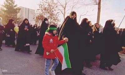 راهپیمایی همبستگی ملی در کاشان