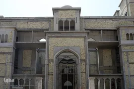 ساختمان جدید در حال احداث دارالقرآن آستان حسینی در شهر مقدس کربلا