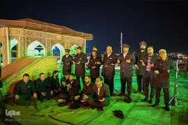 تحویل سال نو در حرم شاهچراغ(ع)
