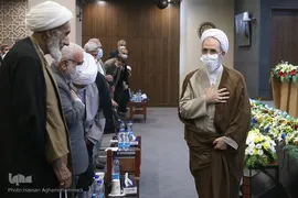 تجلیل از روحانیون برگزیده طرح 313 کمیته امداد امام خمینی(ره)