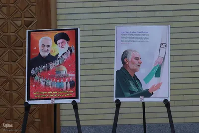 بزرگداشت سالگرد شهادت سردار دلها، شهید حاج قاسم سلیمانی در تبریز