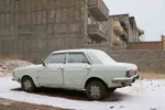 بارش برف در اهر