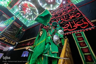 آیین عزاداری محرم در حسینیه کربلایی ها