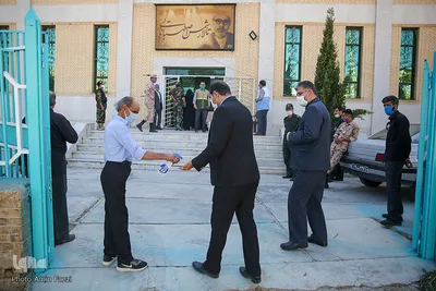 آئین رونمایی از کتاب "استهبان در دفاع مقدس" در استهبان