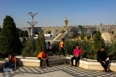 مراسم دعای عرفه در حرم مطهر رضوی