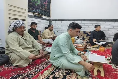 ترتیل خوانی روستای سید یابر حمیدیه
