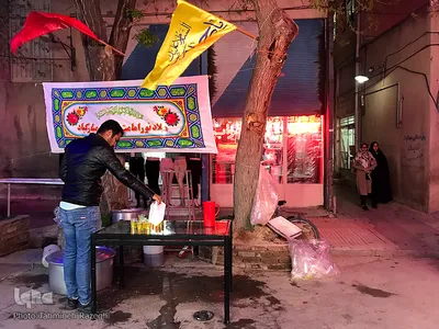 آذین بندی و جشن نیمه شعبان در قوچان
