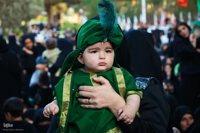 مراسم شیرخوارگان حسینی در مبارکه
