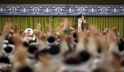 دیدار صدها تن از بسیجیان با رهبر معظم انقلاب اسلامی