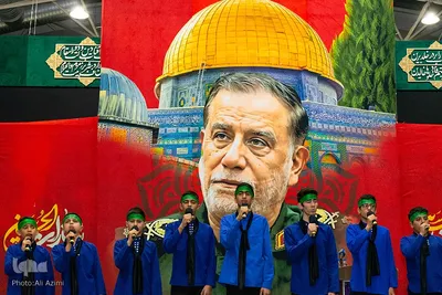 مراسم چهلم شهید نیلفروشان در اصفهان