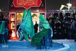 آیین تعزیه‌خوانی «دایره قسمت» در میدان امام علی (ع) اصفهان