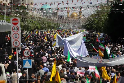 راهپیمایی روز قدس در سراسر ایران
