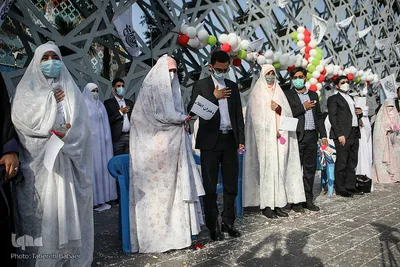 اجتماع دختران انقلاب برای حمایت از حجاب