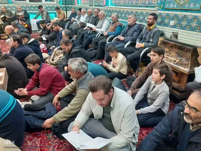 محفل انس با قرآن کریم در اهر