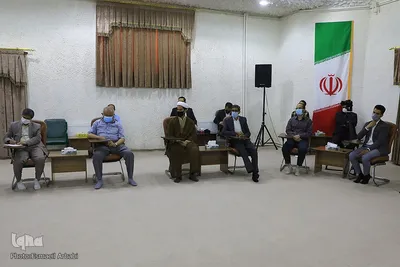 دیدار مدیرکل ورزش خراسان‌جنوبی با حجت الاسلام عبادی