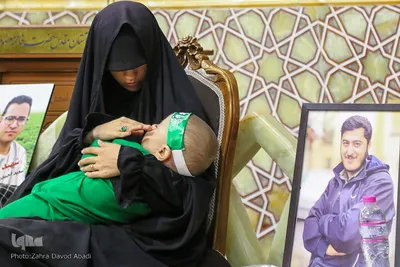 همایش شیرخوارگان حسینی در حرم حضرت معصومه (س)