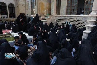 بزم روضه روز ۲۸صفر در منزل مرحوم محمدباقر روحانی