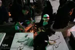 شام غریبان سیدالشهدا(ع) در گلستان شهدای اصفهان