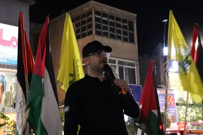 تجمع مردم انقلابی ملایر در محکومیت جنایت رژیم خبیث صهیونیستی‎