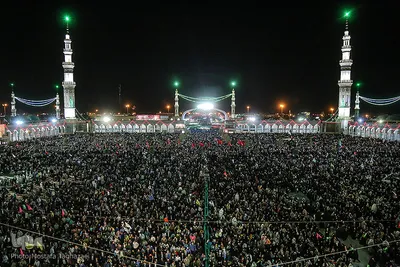 جشن میلاد صاحب الزمان(عج) در مسجد جمکران