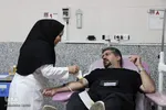 اهدای خون در شب دوم قدر بیرجند ‎‎