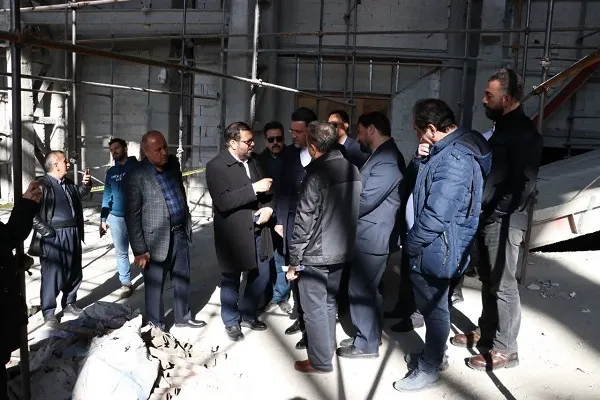 پروژه تالار مرکزی سنندج تا پایان ۱۴۰۳ تکمیل می‌شود