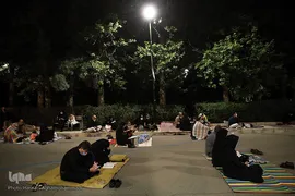 مراسم احیای شب نوزدهم ماه مبارک رمضان در مسجد دانشگاه تهران