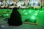 مراسم شب قدر در گلزار شهدای وادی رحمت تبریز‎‎
