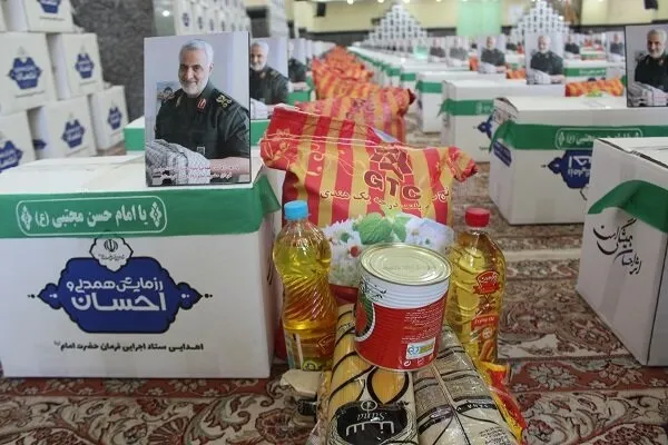توزیع ۲۰ هزار بسته معیشتی در کردستان آغاز شد